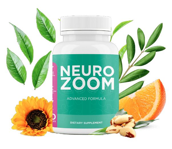 Neurozoom Brain Supplement Bottle.